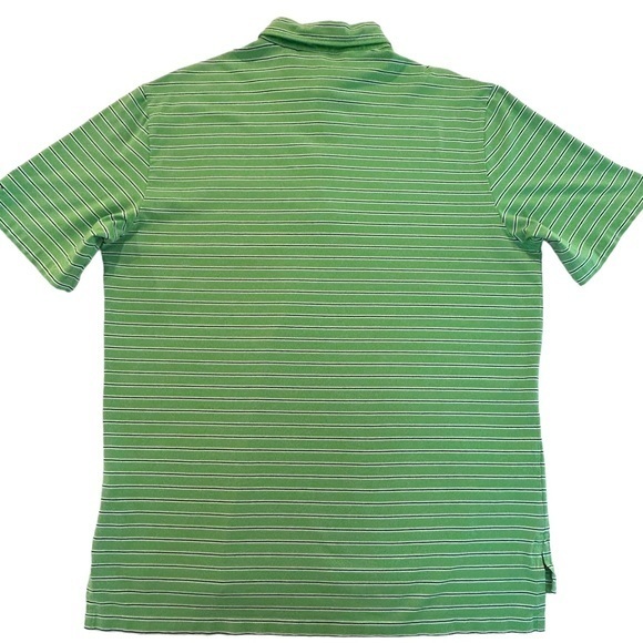 Polo Ralph Lauren Blue Striped Stretch Golf Shirt L - Picture 6 of 10